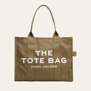 MARC JACOBS The Large Canvas Tote Bag in Olive